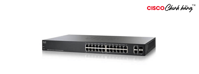 SF250-24-K9-EU Cisco SF250-24 24-Port 10/100 Smart Switch