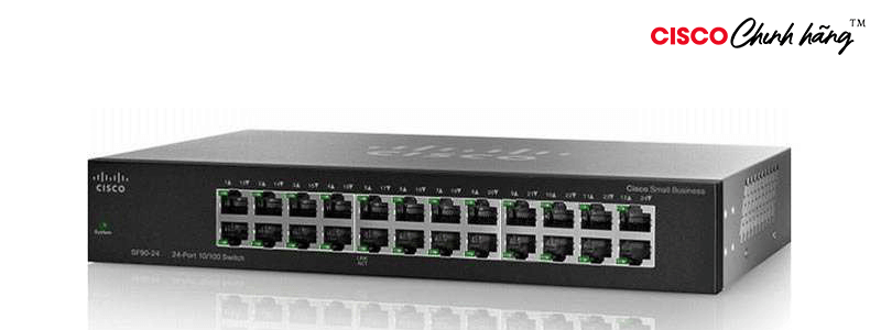 SF95-24-AS 3YR SNTC 24X7X4, 24-Port 10 100 Switch