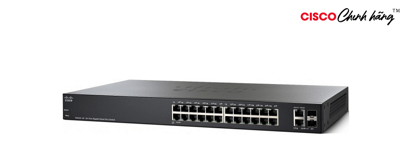 SG220-26-K9-EU SG220-26 26-Port Gigabit Smart Plus Switch REMANUFACTURED