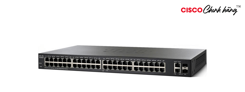 SG220-50-K9-EU SG220-50 50-Port Gigabit Smart Plus Switch REMANUFACTURED