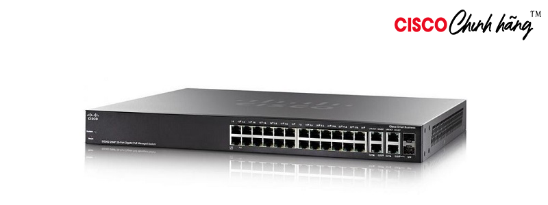 SG350-28MP-K9-EU Cisco SG350-28MP 28-port Gigabit POE Managed Switch