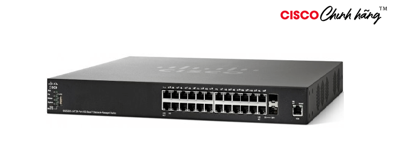 SG550XG-24T-K9-EU Cisco SG550XG-24T 24-Port 10GBase-T Stackable Managed Switch