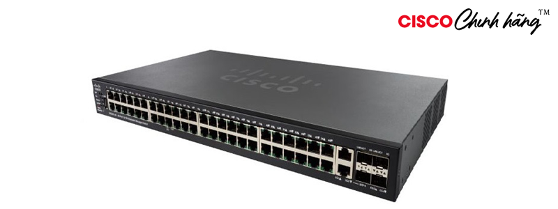 SF550X-48P-K9-EU Cisco SF550X-48 48-Port 10/100 Stackable Managed Switch