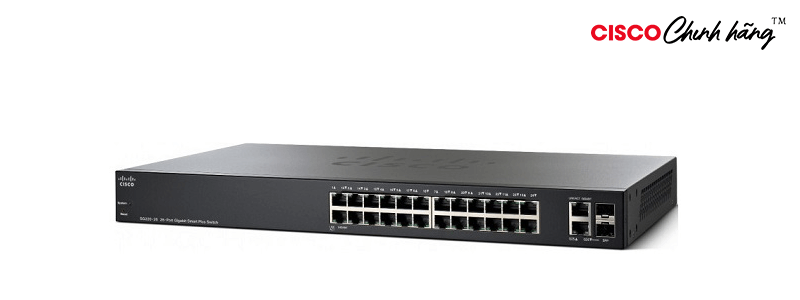 SG220-26P-K9-EU Cisco SG220-26P 26-Port Gigabit PoE Smart Switch