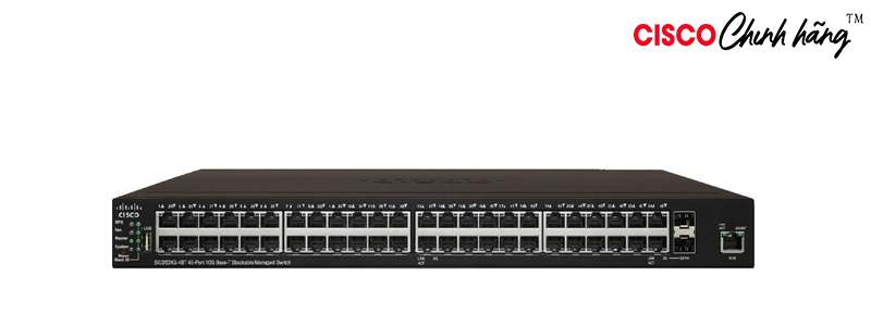 SG350XG-48T-K9-EU Cisco SG350XG-48T 48-Port 10GBase-T Stackable Managed Switch