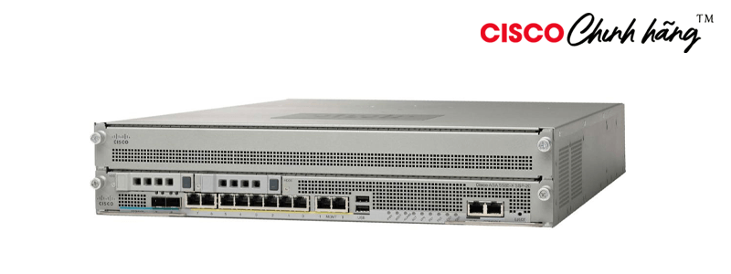 ASA5585-S10-K9 ASA 5585-X Chassis with SSP10, 8GE, 2GE Mgt, 1 AC, 3DES/AES