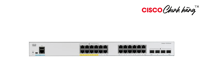 C1000-24FP-4G-L Catalyst 1000 24port GE, Full POE, 4x1G SFP