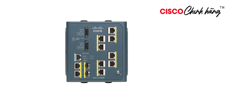 IE-3000-4TC Cisco IE 3000 Switch, 4 10/100 + 2 T/SFP