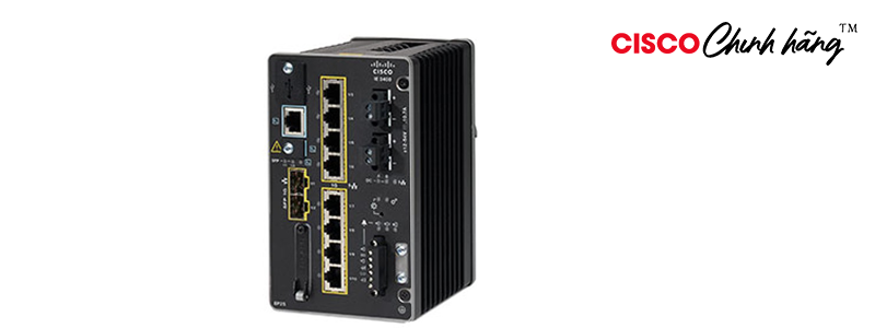 IE-3300-8P2S-A Catalyst IE3300 with 8 GE PoE/PoE+ and 2 GE SFP, Modular, NA