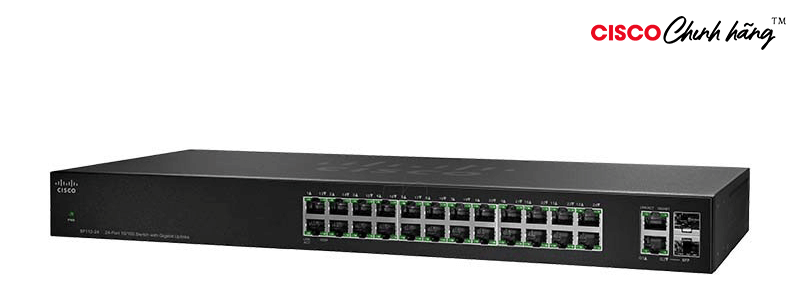 SF112-24 SOLN SUPP 24X7X4 SF112-24 24-Port 1 1 Switch with Gigabit Up