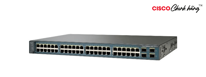 WS-C3560V2-48PS-S Catalyst 3560V2 48 10/100 PoE + 4 SFP + IPB (Standard) Image