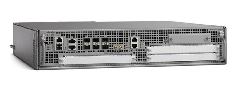 ASR1002X-36G-NB Bundle with 2x10GE, 6x1GE I/O, 36G, IPBase License