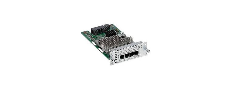 NIM-4FXO 4-port Network Interface Module - FXO (Universal)