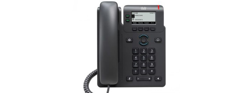 CP-6821-3PW-NA-K9 Cisco 6821 Phone for MPP, NA Power Adapter