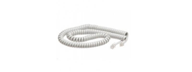 CP-DX-W-CORD Spare Handset Cord White for Cisco 8800, DX600 Series