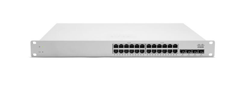 MS220-24-HW Meraki MS220-24 L2 Cloud Managed 24 Port GigE Switch