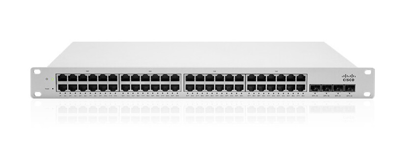  MS220-48LP-HW Meraki MS220-48LP L2 Cld-Mngd 48 Port GigE 370W PoE Switch