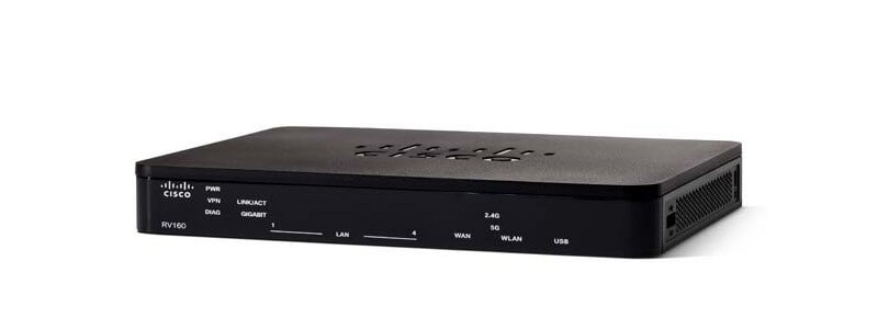 RV160-K9-NA Cisco RV160 5-Ports Gigabit VPN Router 