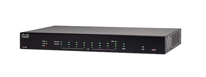 RV260P-K9-IN Cisco RV260P 9-Port Gigabit VPN Router with PoE