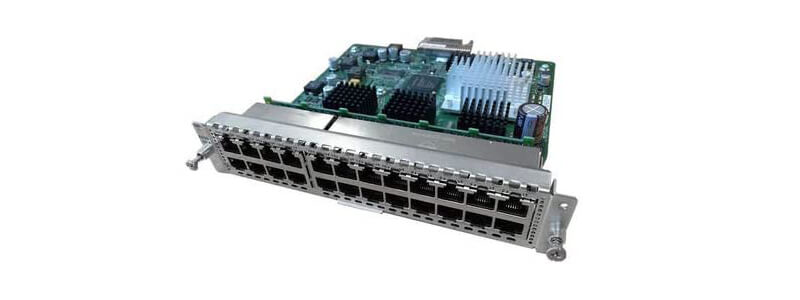 SM-ES3G-24-P Enhcd EtherSwitch, L2/L3, SM, 24 GE, POE