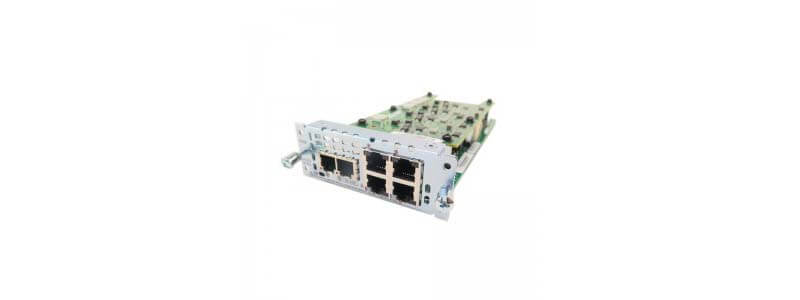 NIM-2FXS/4FXO 2-Port FXS/FXS-E/DID and 4-Port FXO Network Interface Module