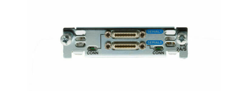 WIC-2A/S 2-Port Async/Sync Serial WAN Interface Card