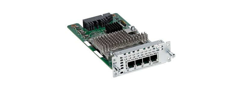 NIM-4BRI-NT/TE= 4-port Network Interface Module - BRI (NT and TE)