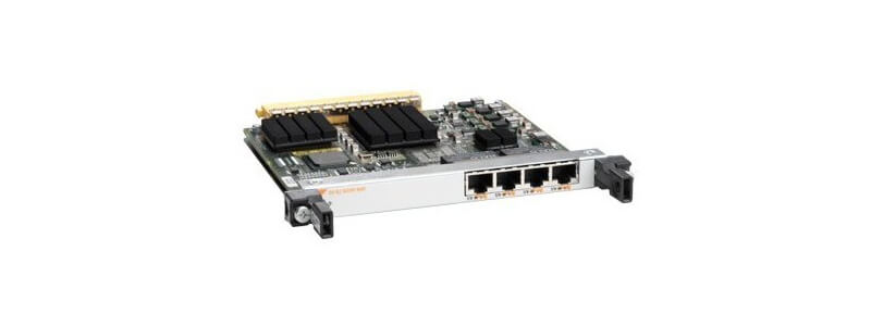 SPA-4X1FE-TX-V2 Cisco 4-Port Fast Ethernet (TX) Shared Port Adapter