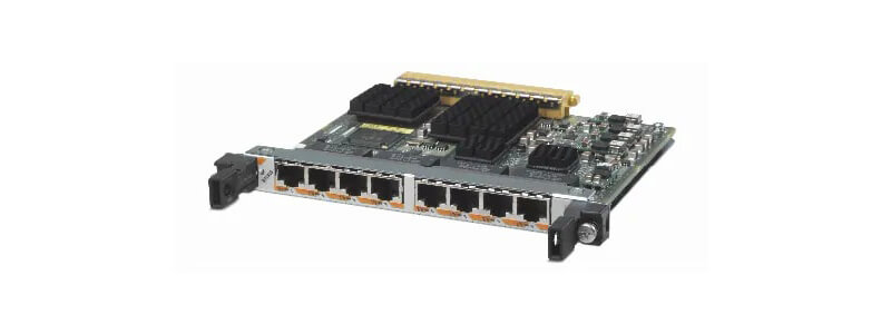 SPA-8X1FE-TX-V2 Cisco 8-Port Fast Ethernet (TX) Shared Port Adapter