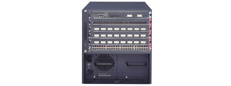 WS-C6506-E Catalyst 6500 Enhanced 6-slot chassis,12RU,no PS,no Fan Tray