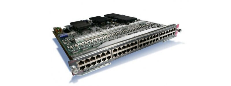 WS-X6148A-45AF Catalyst 6500 48-Port PoE 802.3af 10/100,card w/TDR