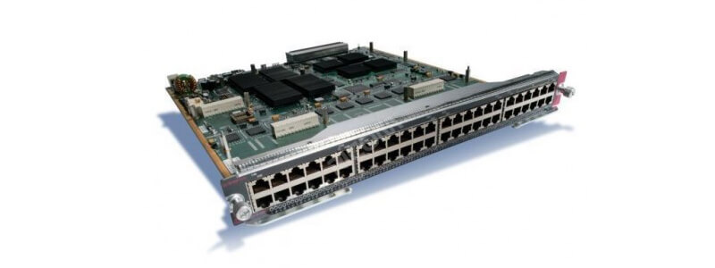 WS-X6148A-RJ-45 Catalyst 6500 48-Port 10/100 w/TDR, Upgradable - PoE 802.3af