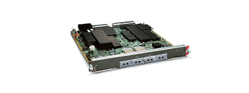 WS-X6704-10GE Cat6500 4-port 10 Gigabit Ethernet Module (req. XENPAKs)