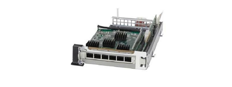 ASA-IC-6GE-CU-C ASA 5545-X/5555-X Interface Card 6-port 10/100/1000, RJ-45